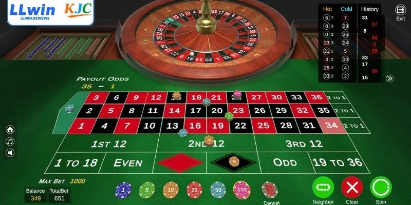 Trải nghiệm roulette free mang lại nhiều lợi ích